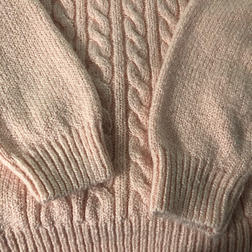 Karen Scott Pale Pink Sweater - Picture 6 of 6